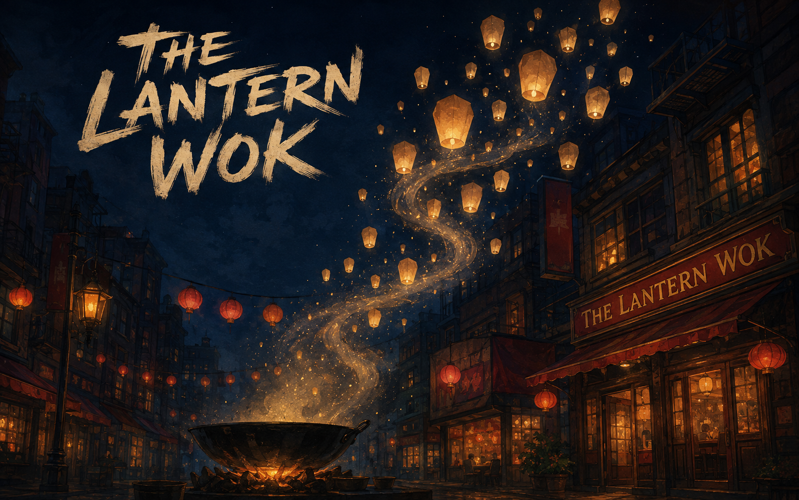 The Lantern Wok — key art